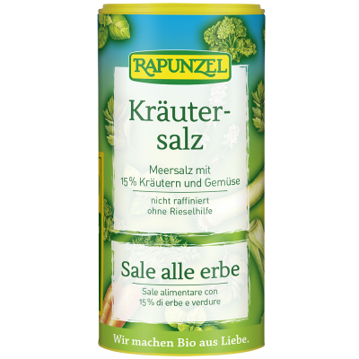 Kräutersalz 15% Kräuter&Gemüse (125gr)